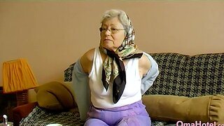 Exclusively grandma stripping down and carrying-on her pusssy really abundantly with sex toy