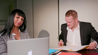 Rough dicking down the office with hot ass Valentina Ricci